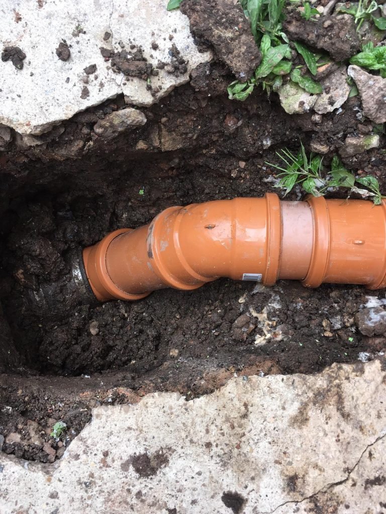 image of a drainage pipe